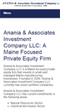 Mobile Screenshot of anania.biz